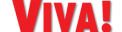 Logo magazynu VIVA! w czerwonym kolorze
